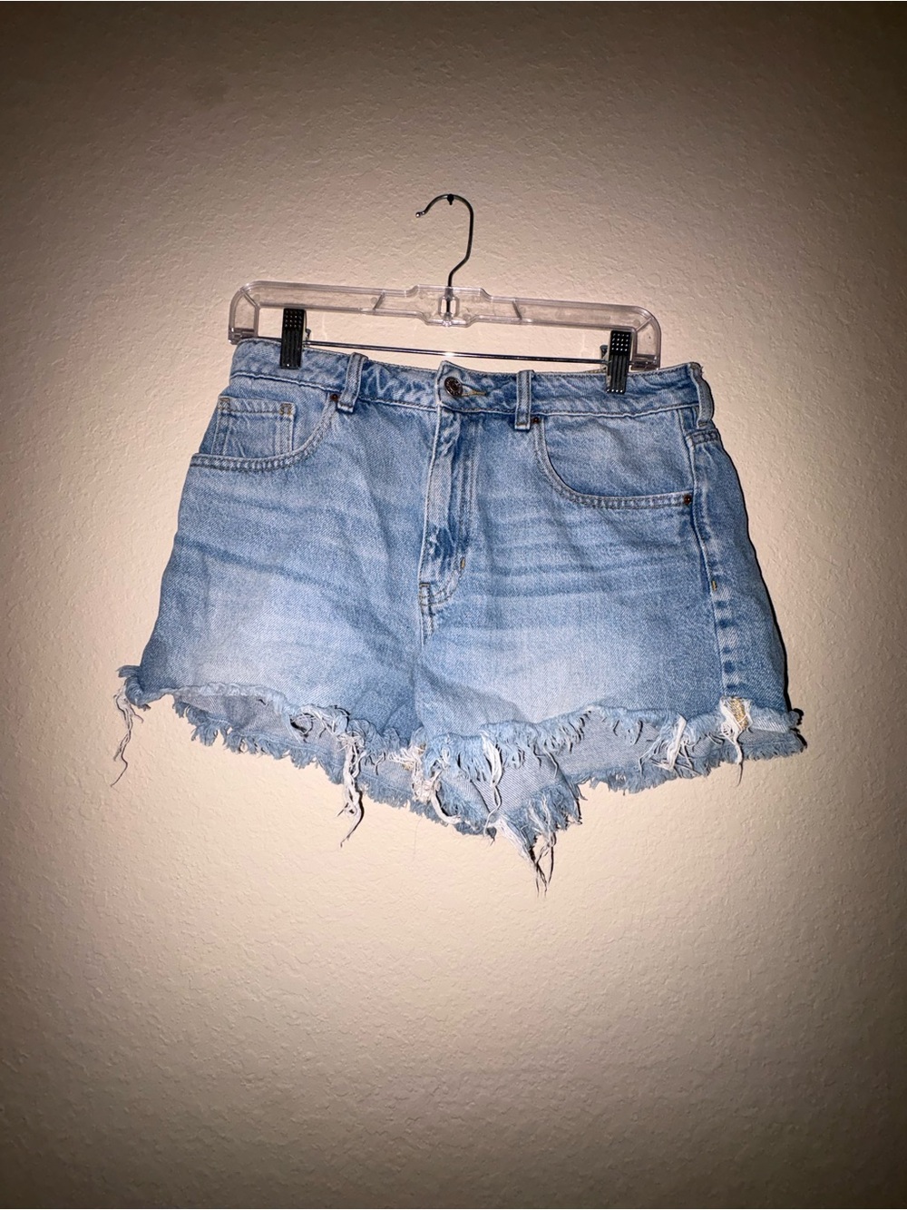 PacSun Light Blue Mom Denim Shorts